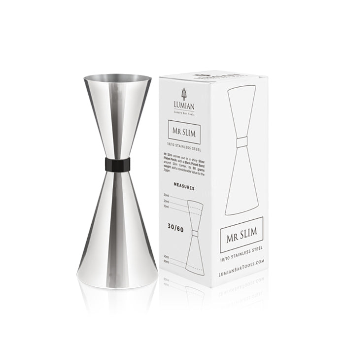 JIGGER MR. SLIM 30/60ML BLACK RUBY