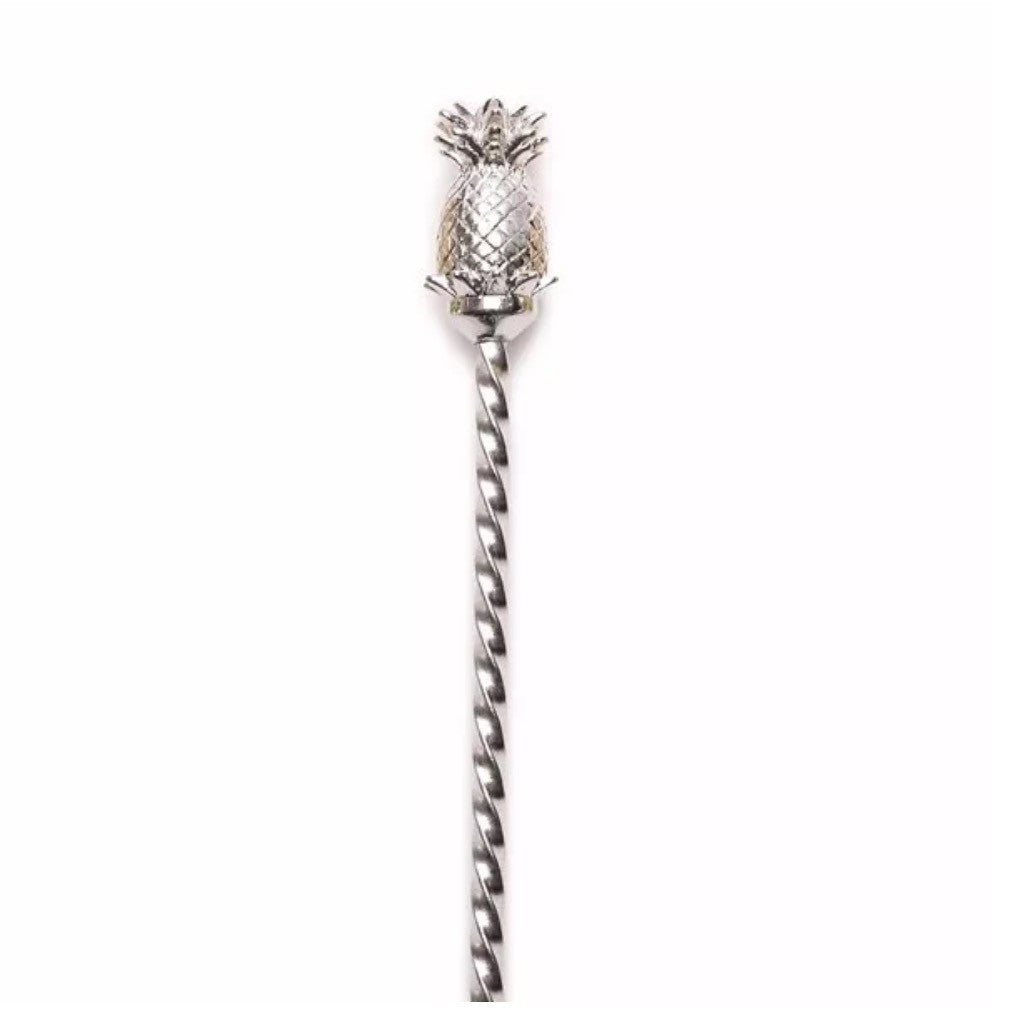 BARSPOON PINEAPPLE SILVER 33CM 