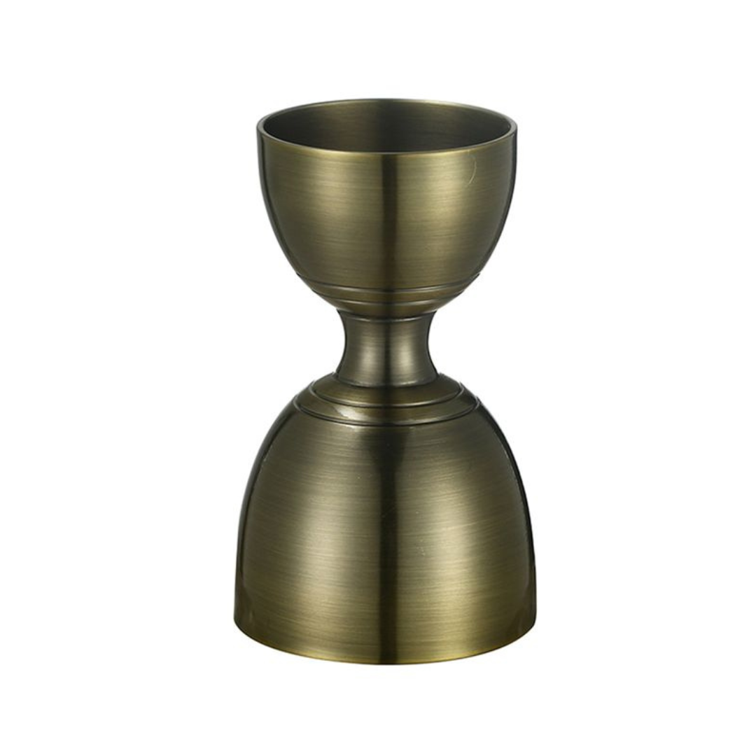 JIGGER BELL 30/60ML ANTIQUE BRASS