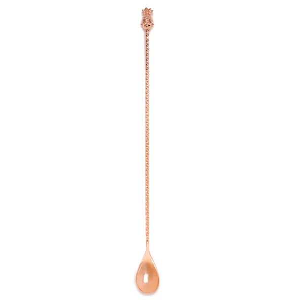 BARSPOON PINEAPPLE COPPER 33CM