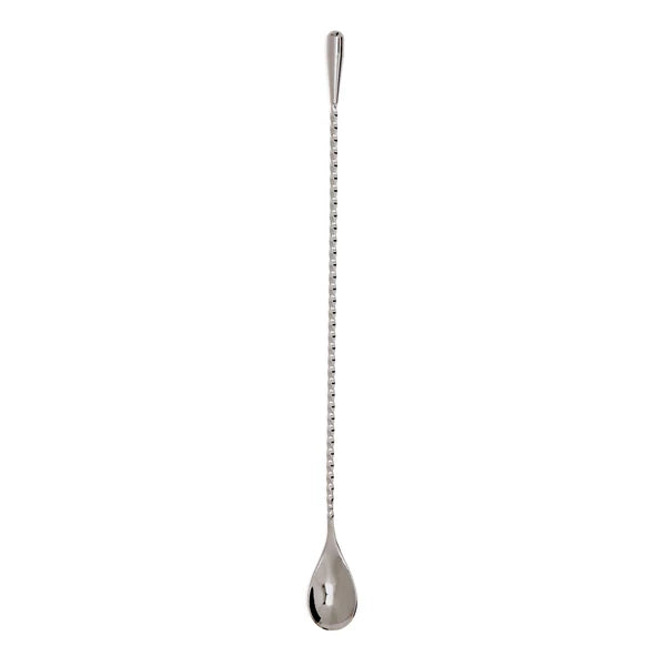 BARSPOON TEARDROP SILVER 30CM