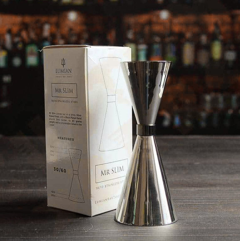 JIGGER MR. SLIM 30/60ML BLACK RUBY