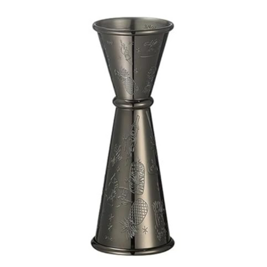 JIGGER TIKI BLACK 30/60ML