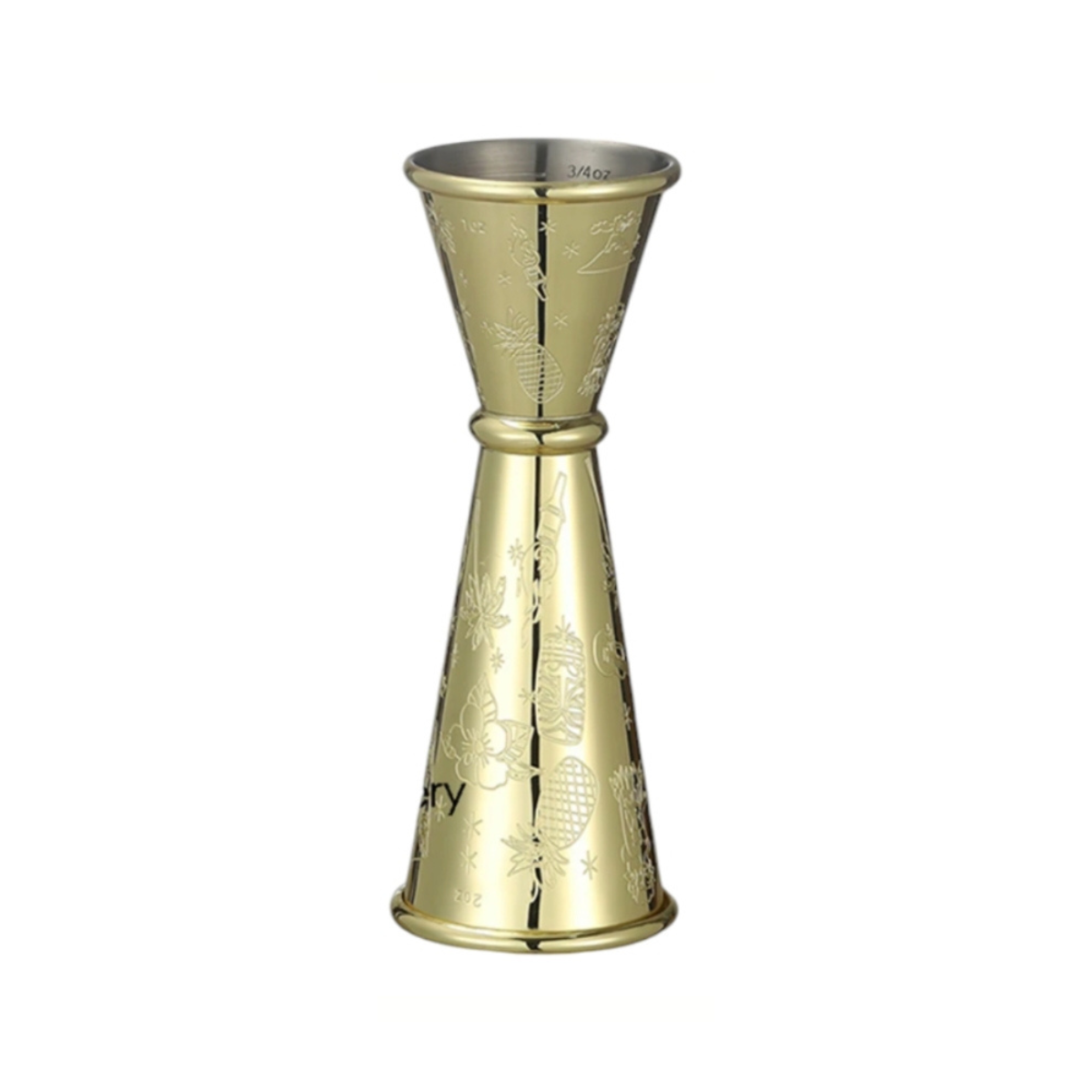 JIGGER TIKI GOLD 30/60ML