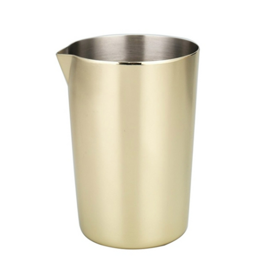 Mixing Glass Inox Gold 500ml - The Bartenders Corner