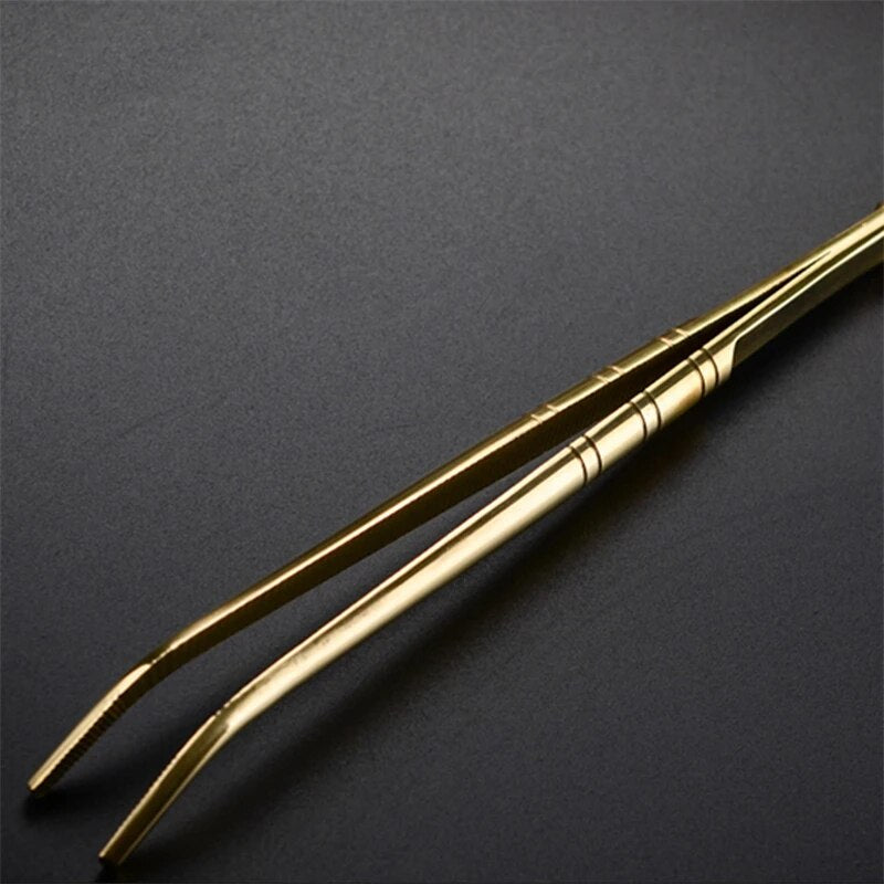 FOGLIO MULTI-PURPOSE Tweezers 16.5CM GOLD