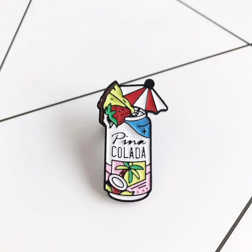 PINA COLADA COCKTAIL PIN