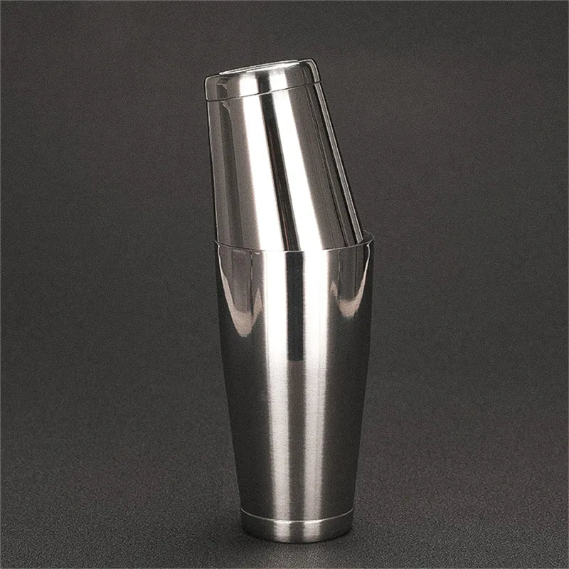 Tin-On-Tin Boston Shaker Silver - The Bartenders Corner