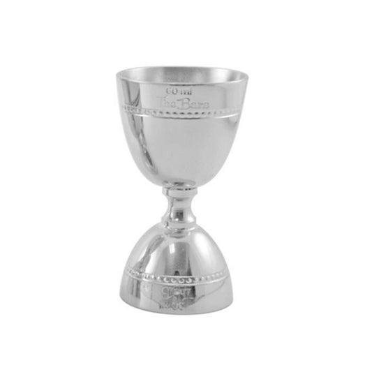 JIGGER DECO 30/60ML SILVER