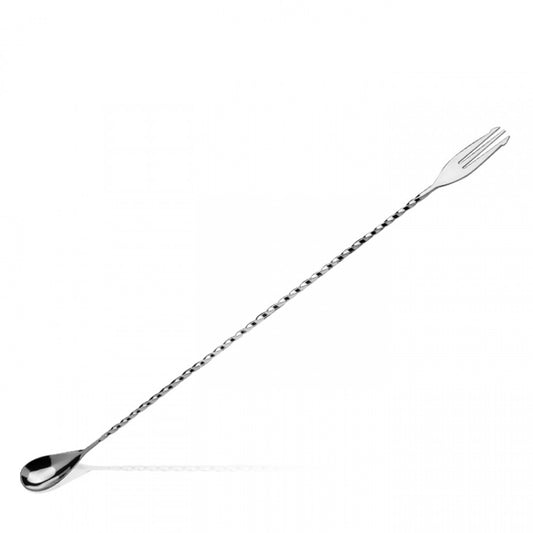 BARSPOON TRIDENT FORK 40CM SILVER