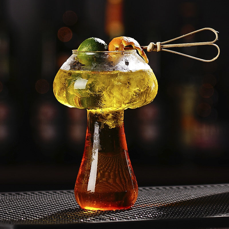 Copo Mushroom Vidro - The Bartenders Corner