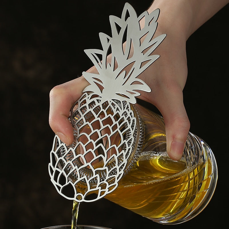 Strainer Pineapple Silver - The Bartenders Corner