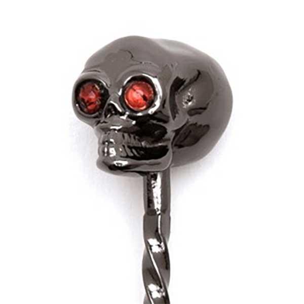 Barspoon Skull Black 32,5cm - The Bartenders Corner