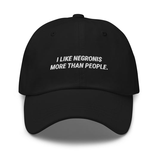 I LIKE NEGRONIS CAP