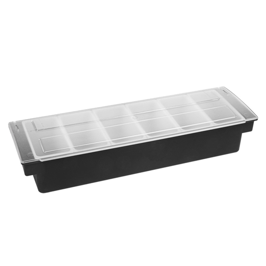 ORGANIZADOR CONDIMENTOS C/ 6 COMPARTIMENTOS