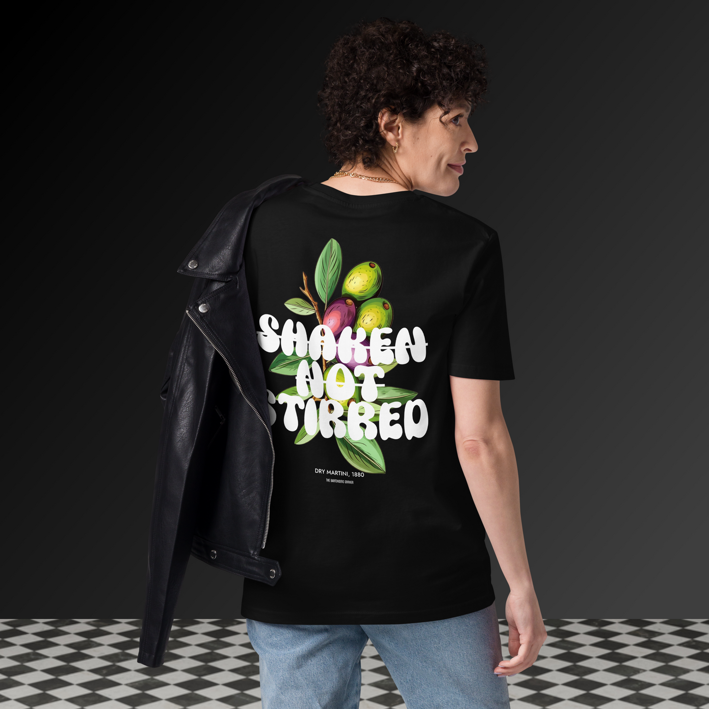 SHAKEN NOT STIRRED T-SHIRT